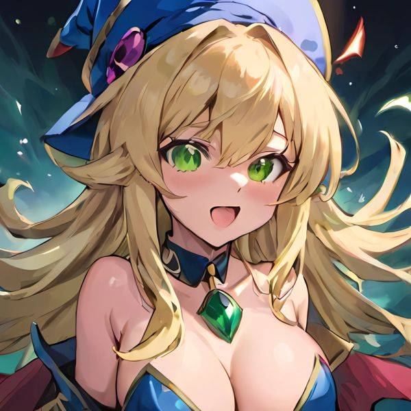 1boy 1girl D Absurdres Bare Shoulders Blonde Hair Blue Headwear Blush Blush Stickers Breasts Breasts Squeezed Together Censored, 29370000 - AIHentai - aihentai.co on pornintellect.com