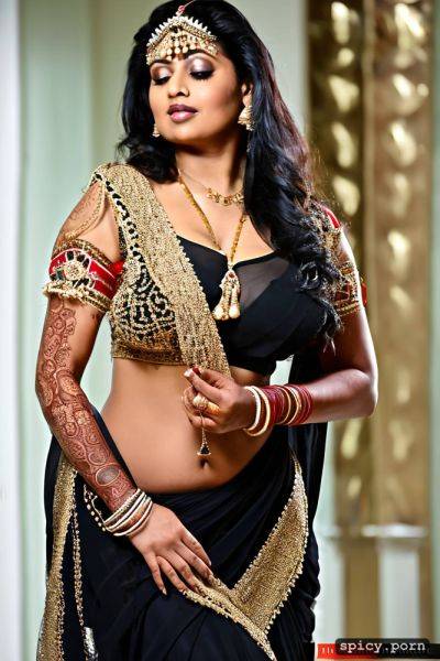Indian bride, big curvy hip, gorgeous face, full body front view - spicy.porn - India on pornintellect.com