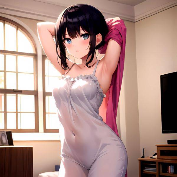 Daki Standing Facing The Viewer Arms Behind Back, 134983156 - AIHentai - aihentai.co on pornintellect.com