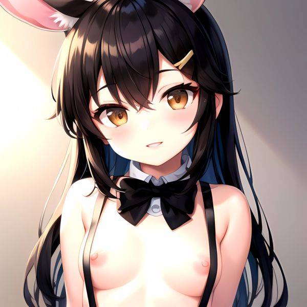 1girl Aardvark Kemono Friends Animal Ears Bare Shoulders Black Bow Black Bowtie Black Hair Bow Bowtie Breasts Brown Eyes Cropped, 1356490614 - AIHentai - aihentai.co on pornintellect.com