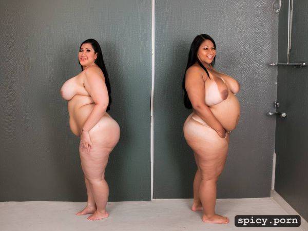 Front view full body, realistic correct anatomy, extremely busty - spicy.porn on pornintellect.com