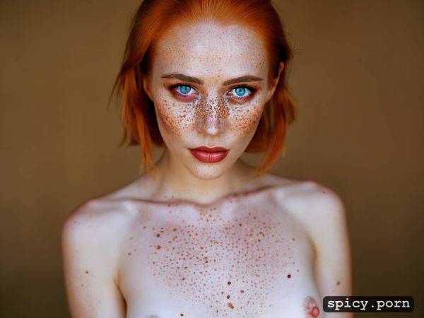 Pretty face, body freckles, 18 years old woman, tiny tits, small boobs - spicy.porn on pornintellect.com