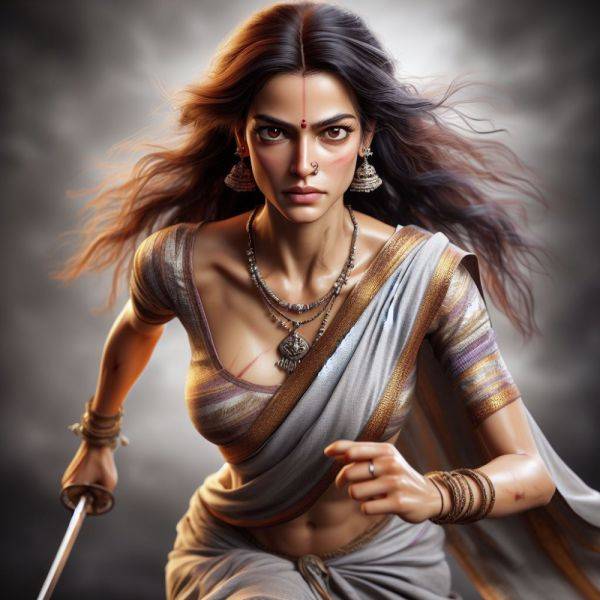 Indian Warrior Woman - xgroovy.com - India on pornintellect.com