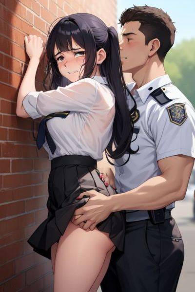 AI Anime schoolgirls being "seached" by police - erome.com on pornintellect.com