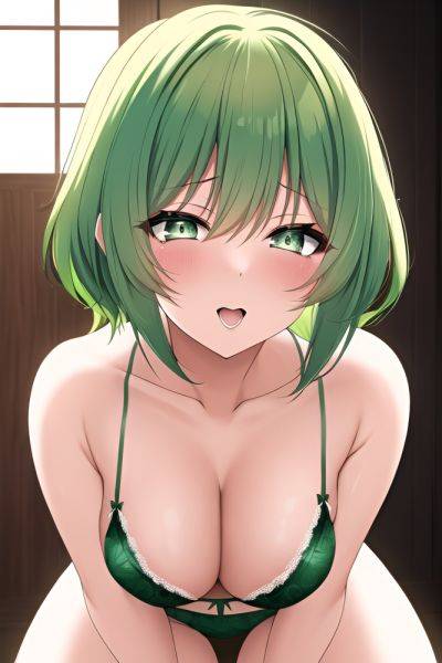 Anime Busty Small Tits 60s Age Ahegao Face Green Hair Pixie Hair Style Light Skin Warm Anime Snow Close Up View Massage Lingerie - AI Hentai - aihentai.co on pornintellect.com