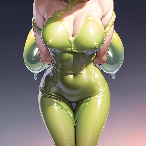 Slime Substance 1 4 Sexy Naked Messy Slime Slime 1 4 Different Colour Slime Absurdres Blush 1 1 Highres Detail, 3661647772 - AI Hentai - aihentai.co on pornintellect.com