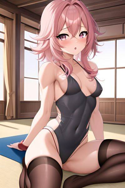 Anime Muscular Small Tits 40s Age Orgasm Face Pink Hair Messy Hair Style Light Skin Vintage Yacht Side View Yoga Stockings 3663105451904072755 - AI Hentai - aihentai.co on pornintellect.com