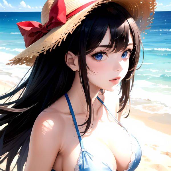 1girl Solo Beach Blue Eyes, 1974634640 - AI Hentai - aihentai.co on pornintellect.com