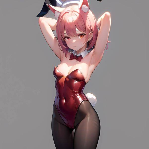 1girl Solo Animal Ears Armpits Black Hair Black Pantyhose Blue Archive Bow Bowtie Cat Ears Colored Inner Hair Coma Light825, 3626099990 - AI Hentai - aihentai.co on pornintellect.com