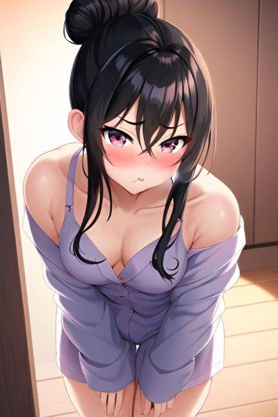 Anime Muscular Small Tits 40s Age Pouting Lips Face Black Hair Hair Bun Hair Style Dark Skin Warm Anime Snow Close Up View Bending Over Pajamas 3663623425534901720 - AI Hentai - aihentai.co on pornintellect.com