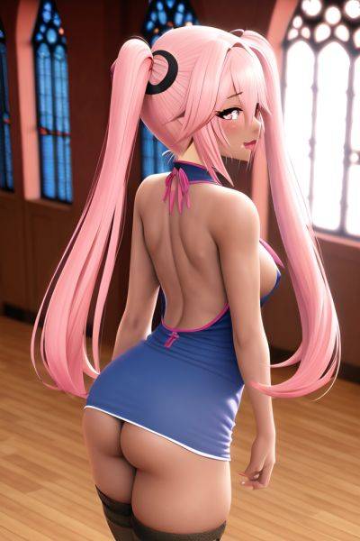 Anime Skinny Small Tits 20s Age Ahegao Face Pink Hair Pigtails Hair Style Dark Skin 3d Church Back View Gaming Stockings 3664547275644495181 - AI Hentai - aihentai.co on pornintellect.com