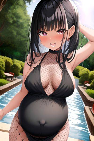 Anime Pregnant Small Tits 60s Age Laughing Face Black Hair Slicked Hair Style Dark Skin Vintage Party Close Up View Bathing Fishnet 3665080710777755697 - AI Hentai - aihentai.co on pornintellect.com