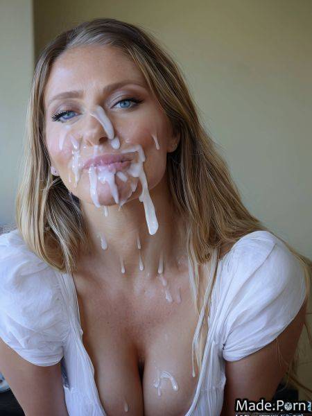 Facial 60 made babe looking at viewer nude blonde AI porn - made.porn on pornintellect.com