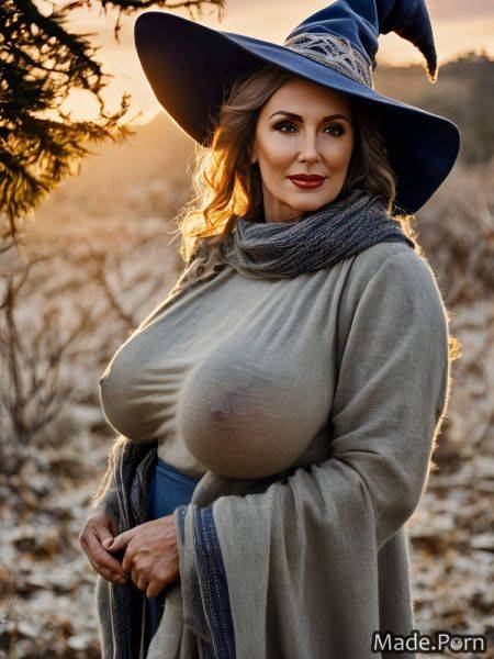 Sunset castle bbw 60 saggy tits witch wizzard hat AI porn - made.porn on pornintellect.com