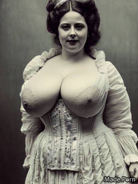 Gigantic boobs saggy tits victorian ssbbw woman 50 hairy AI porn - made.porn on pornintellect.com