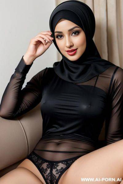 Sexy hijab dominant woman - ai-porn.ai on pornintellect.com