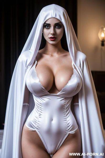 (woman wearing (ghost costume)) (night) - ai-porn.ai on pornintellect.com