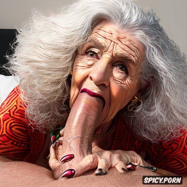 Old woman, color photo, highest quality 4k, granny, sucking huge penis - spicy.porn on pornintellect.com