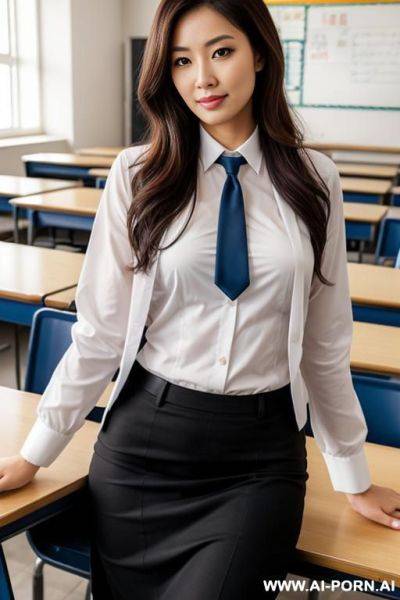 Schoolwoman un class - ai-porn.ai on pornintellect.com