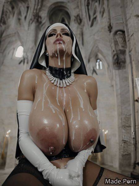 Dark woman piercing black black hair busty huge boobs AI porn - made.porn on pornintellect.com