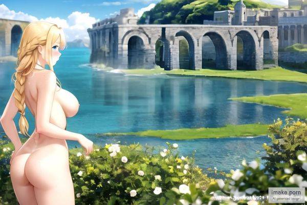 From Behind, Single Girl, Teen 18+, Big Tits, Blonde, Braided,... - imake.porn on pornintellect.com