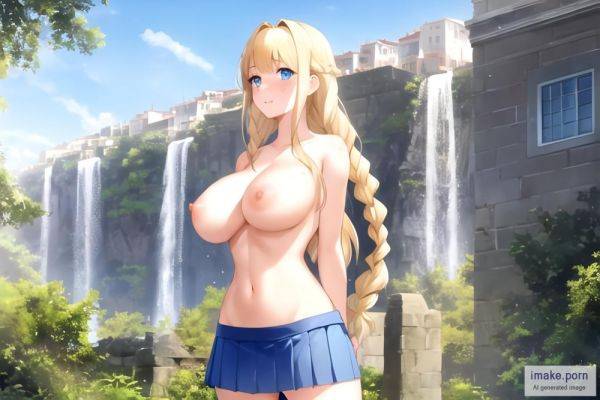 Single Girl, Teen 18+, Big Tits, Blonde, Braided, Freckles, Blue... - imake.porn on pornintellect.com