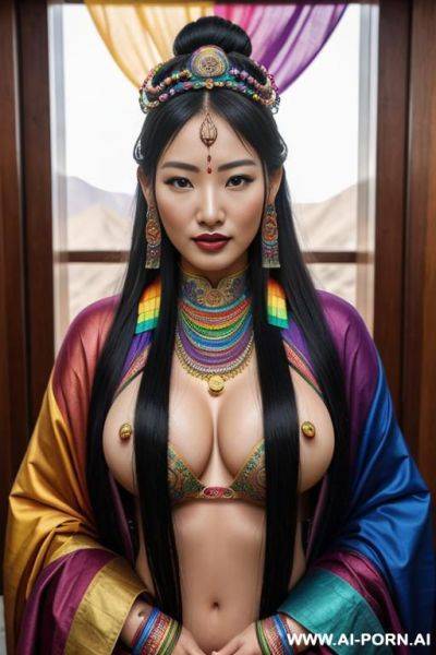 Rainbow​ woman​ tibet goddess​ - ai-porn.ai on pornintellect.com