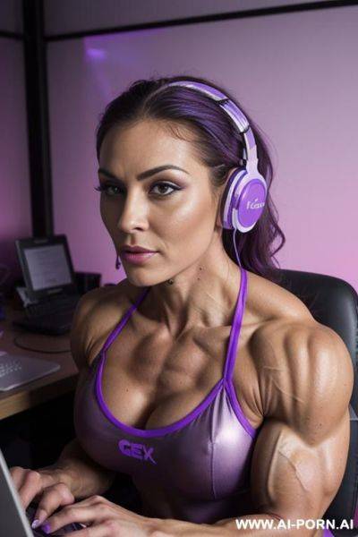 Muscle woman - ai-porn.ai on pornintellect.com