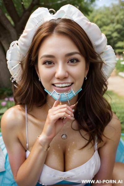 High quality, super realistic, extremely white skin, woman idol group, she face kpop, she like im-yoo-na, tulle dress, spring seaman, japanese uniform, - ai-porn.ai - Japan on pornintellect.com