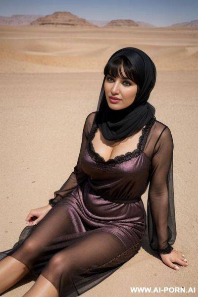 Hijab lesbian kissing - ai-porn.ai on pornintellect.com