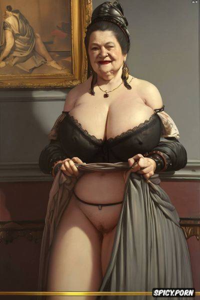 Giant and perfectly round areolas very big fat tits, victorian style - spicy.porn on pornintellect.com