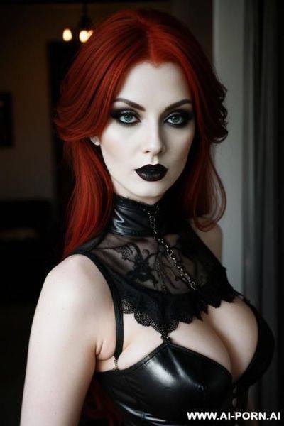 Redhair goth - ai-porn.ai on pornintellect.com