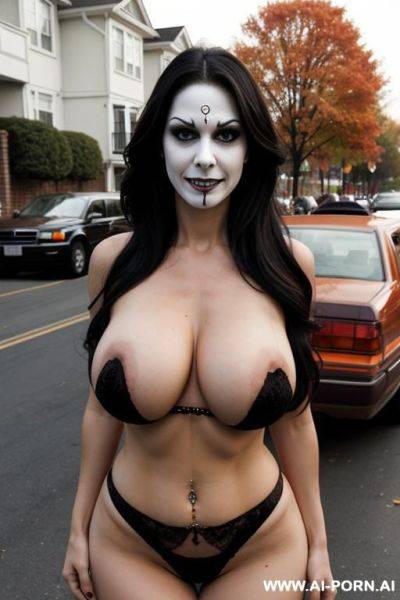 Suburban mom, halloween parade - ai-porn.ai on pornintellect.com