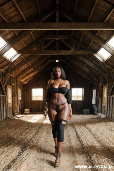Ghetto black woman with huge ass and huge tits naked - ai-porn.ai on pornintellect.com