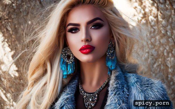 She has purple lipstick, singer era istrefi from maldover, glossy image - spicy.porn - Russia on pornintellect.com