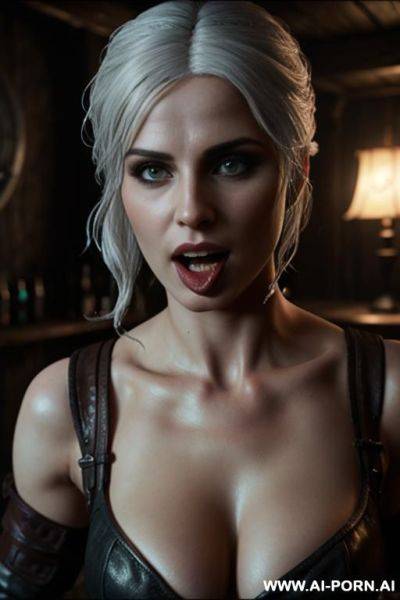 Ciri from the witcher 3 giving a blowjob. - ai-porn.ai on pornintellect.com