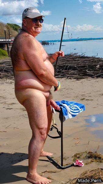 Athlete beach standing ssbbw smile big cock oiled body AI porn - made.porn on pornintellect.com