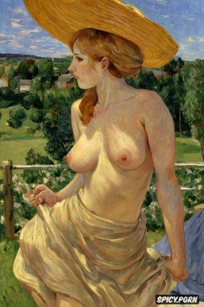 Golden hair sunny white sundress big free boobs, paul cézanne - spicy.porn on pornintellect.com