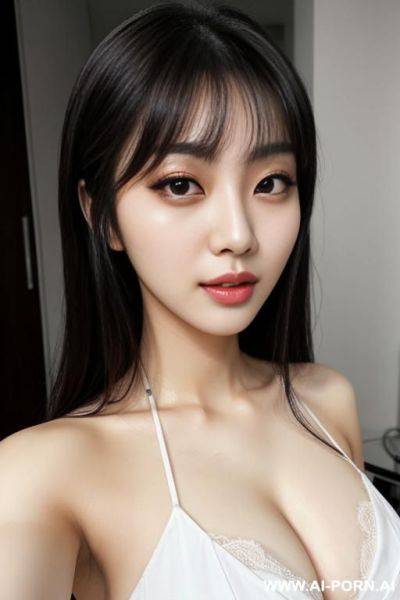 Kpop idol, with likcing and seeing in my eye - ai-porn.ai on pornintellect.com