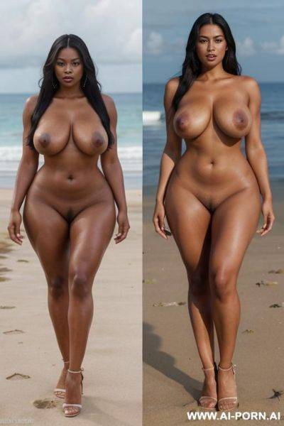 Ultra realistic, miss universe supermodel, matured house wife, papau new guinean, latina, native american , beautiful natural big heavy oversized tits, perfect breasts, huge wide hips, huge ass, - ai-porn.ai - Usa - Guinea on pornintellect.com