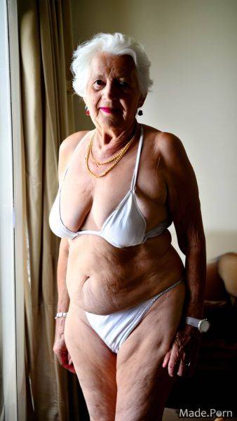 Wife earrings 90 big tits standing huge boobs white hair AI porn - made.porn on pornintellect.com