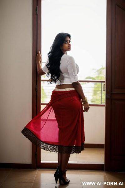 Indian woman in skirt - ai-porn.ai - India on pornintellect.com