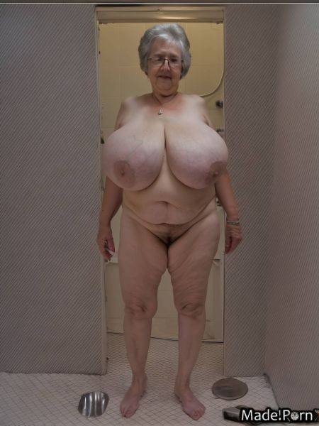 Glasses bathroom wife saggy tits skinny nude italian AI porn - made.porn - Italy on pornintellect.com