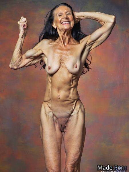 Nipples bodybuilder skinny photo babe smile muscular AI porn - made.porn on pornintellect.com