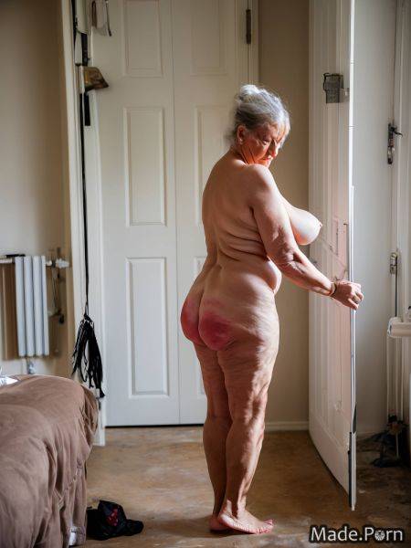 Perfect body nude woman bbw high ponytail hairy feet AI porn - made.porn on pornintellect.com