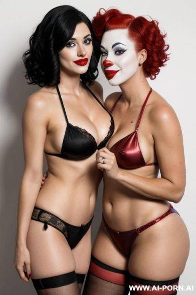 Clown lesbians - ai-porn.ai on pornintellect.com