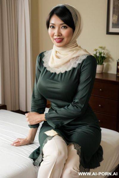 Wearing hijab, see through - ai-porn.ai on pornintellect.com