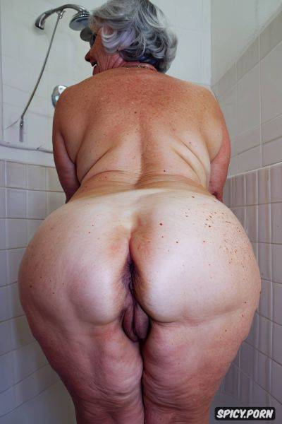 Wet pussy, shaved, very busty, looking into camera, fat ass - spicy.porn on pornintellect.com