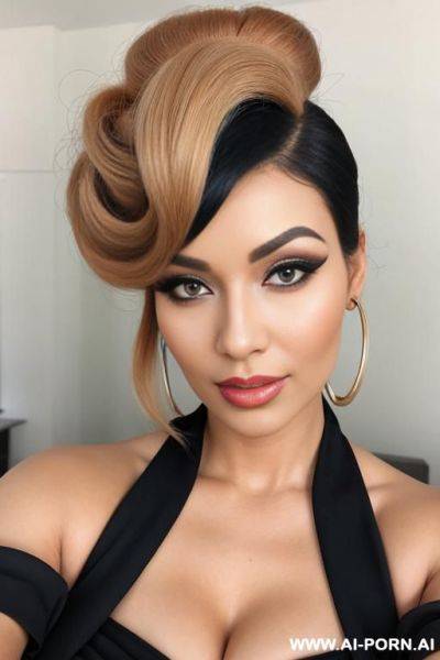 Beehive hairstyle, mature teacher - ai-porn.ai on pornintellect.com