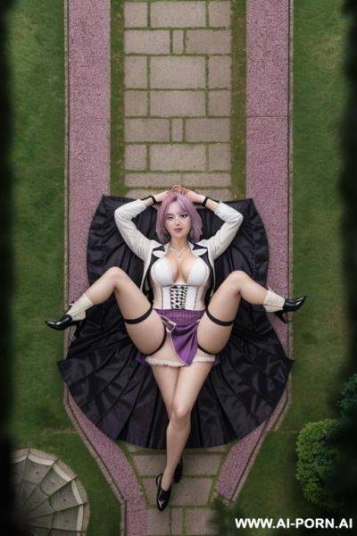 High quality, super realistic, extremely white skin, woman idol group, she face kpop, she like im-yoo-na, spring seaman, nude style, - ai-porn.ai on pornintellect.com